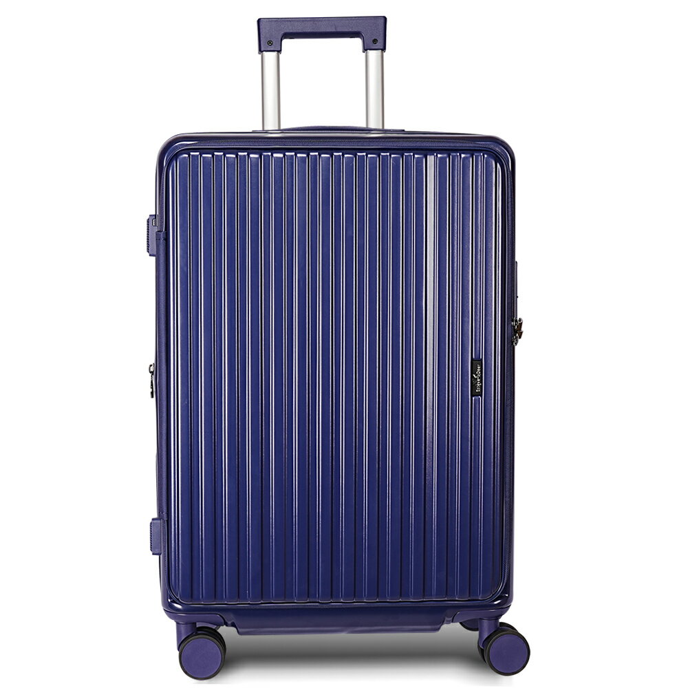 【Estève Deer艾迪兒】28吋前開式行李箱、福利品、TSA海關鎖、鋁合金拉桿、360度飛機輪、耐摔耐刮、可加大 0