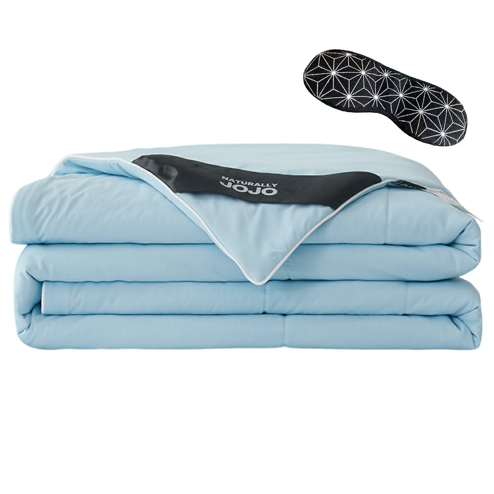 派樂嚴選第三代 NATURALLY JOJO 極凍涼感被 1條附收納袋 贈石墨烯量子遮光眼罩 1入 升級萊賽爾絲滑涼感親膚面料 體感降溫5度持久冰涼感 透氣不變形可機洗 孝親送禮貼心
