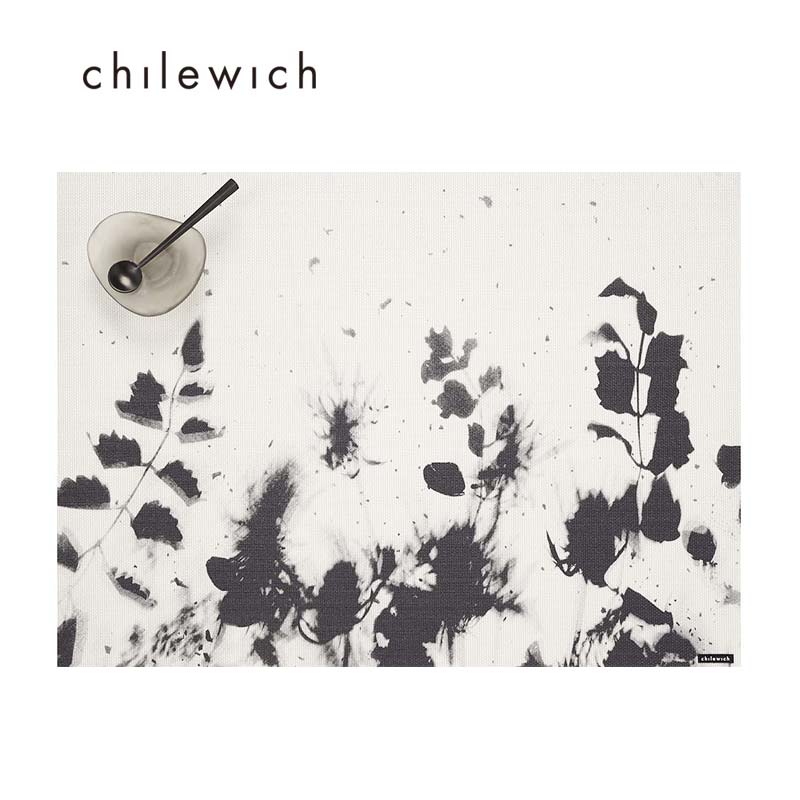 美國Chilewich Flora系列餐墊36*48cm-水墨黑