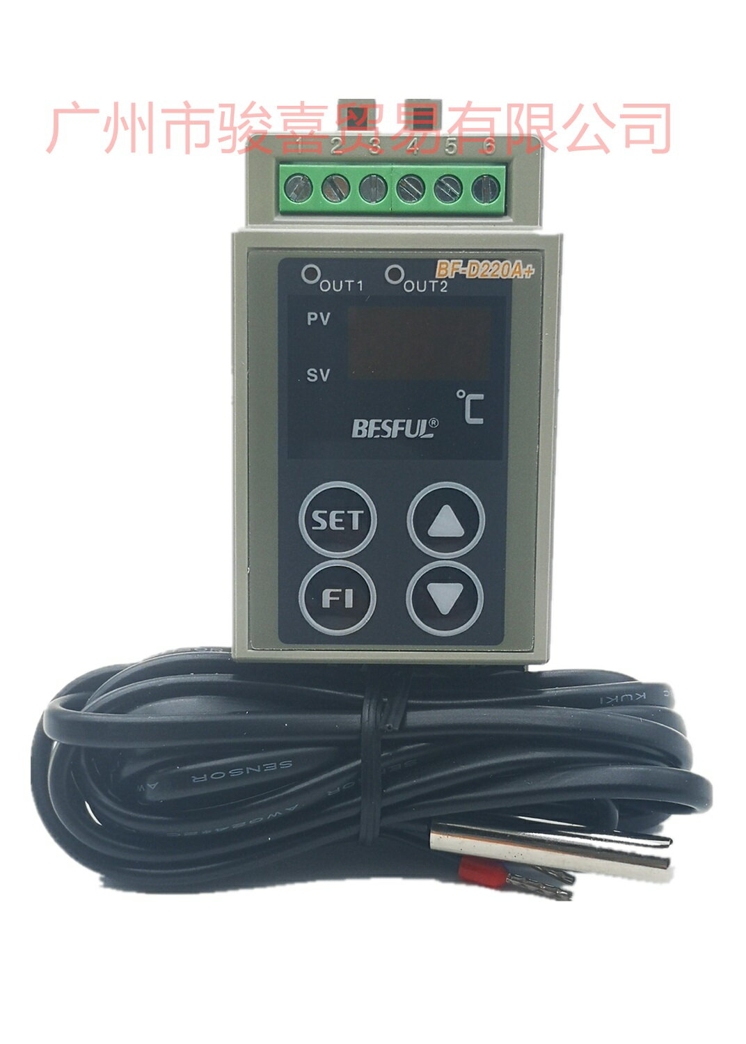 廣州代理商碧河溫度控制器BF-D220A+ 一路測兩路輸出溫控儀導軌式| 協貿國際日用品生活11館| 樂天市場Rakuten