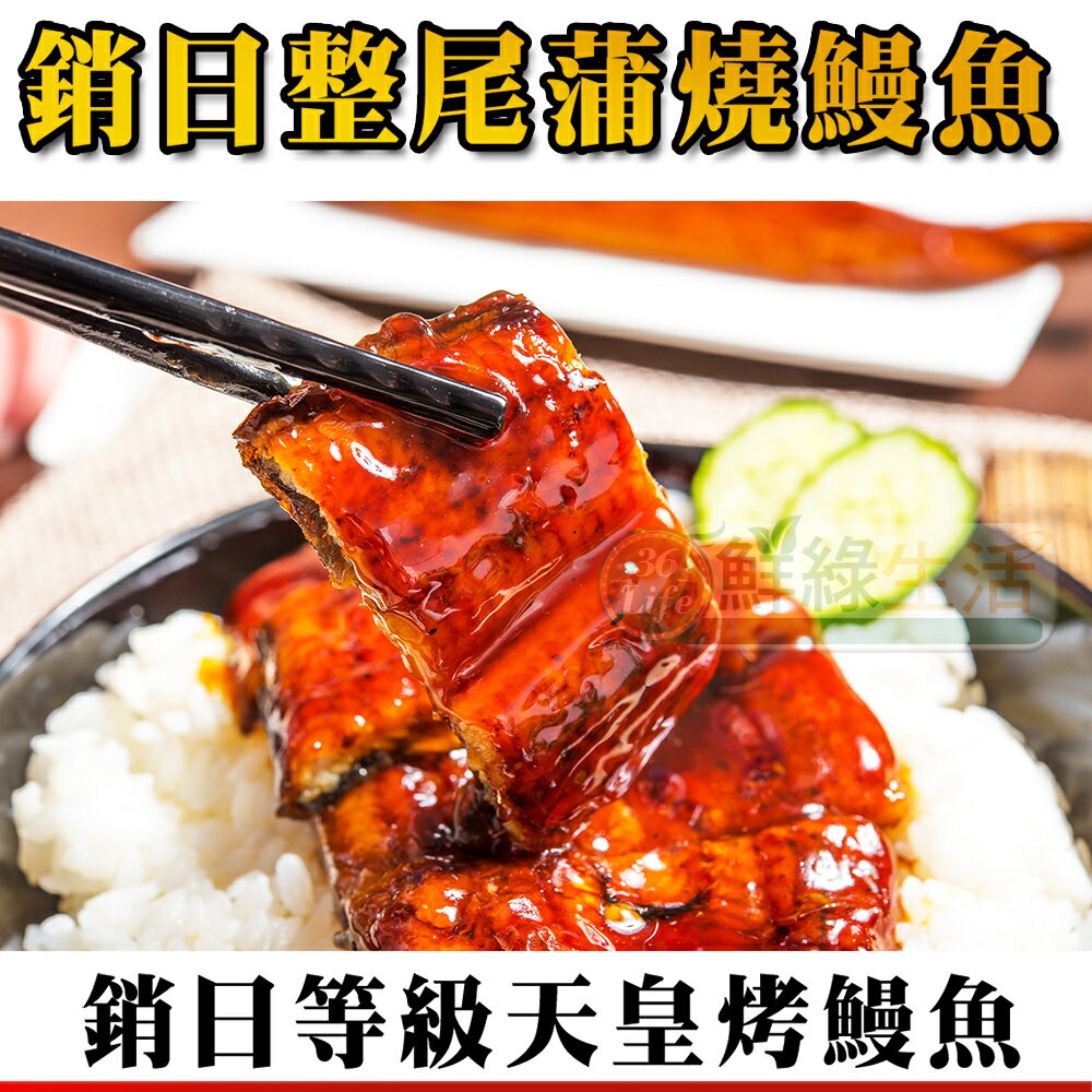 【鮮綠生活】頂級直輸日本蒲燒烤鰻魚200g