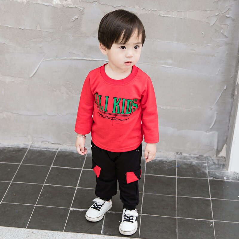 童裝男童秋裝新款套裝兒童韓版寶寶春秋季帥氣運動三件套潮衣 7