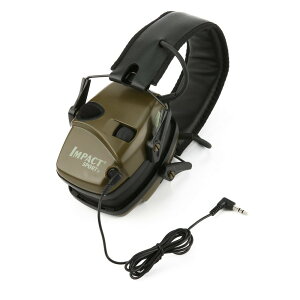 戶外狩獵戰術降噪耳機電子射擊耳罩聽力防護耳機可折疊