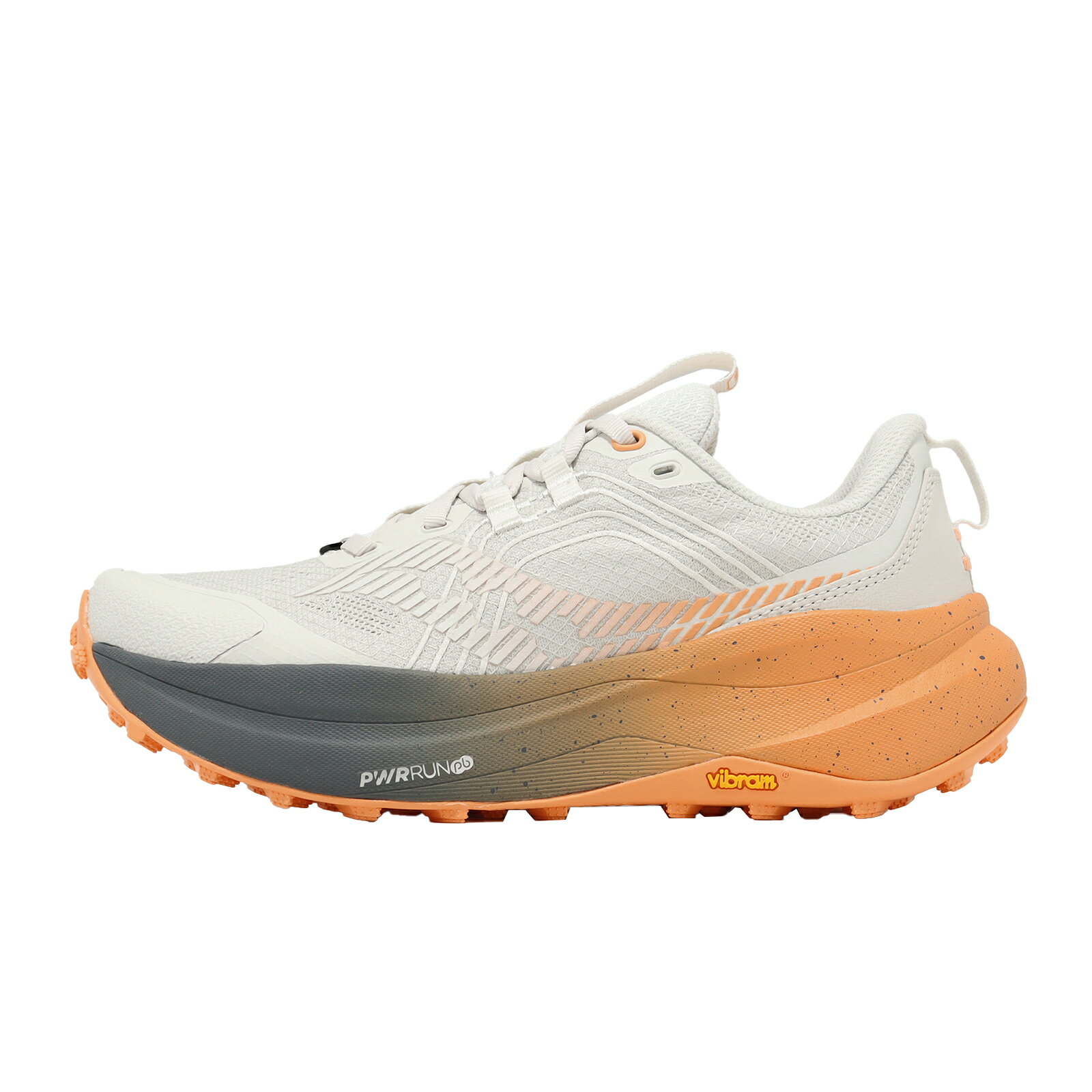 Saucony 索康尼 越野跑鞋 Xodus Ultra 4 女鞋 米白 彈力 緩震 戶外 運動鞋 S1016261007