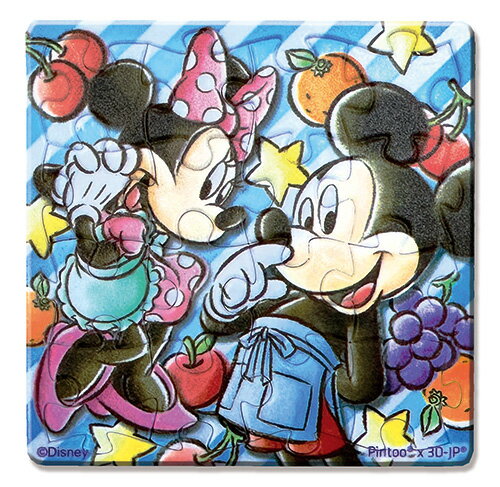 百耘圖 - HPD0116003 Mickey Mouse&Friends米奇與好朋友(1)拼圖磁鐵16片(方)