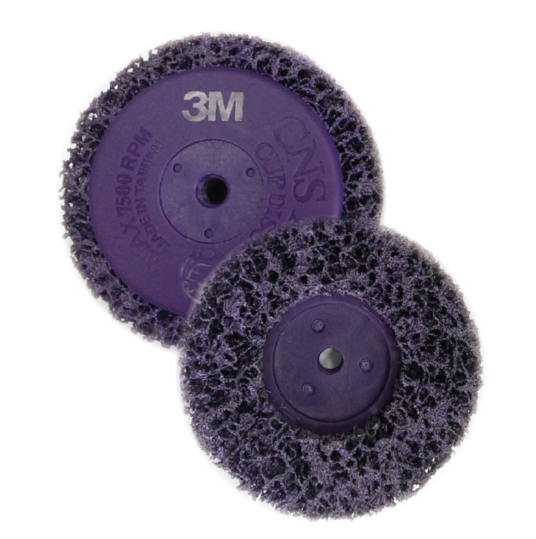 3M 紫色金剛研磨輪 紫輪 4吋 無牙 單片 100mm x 16mm 紫金剛 研磨輪 研磨 4英吋