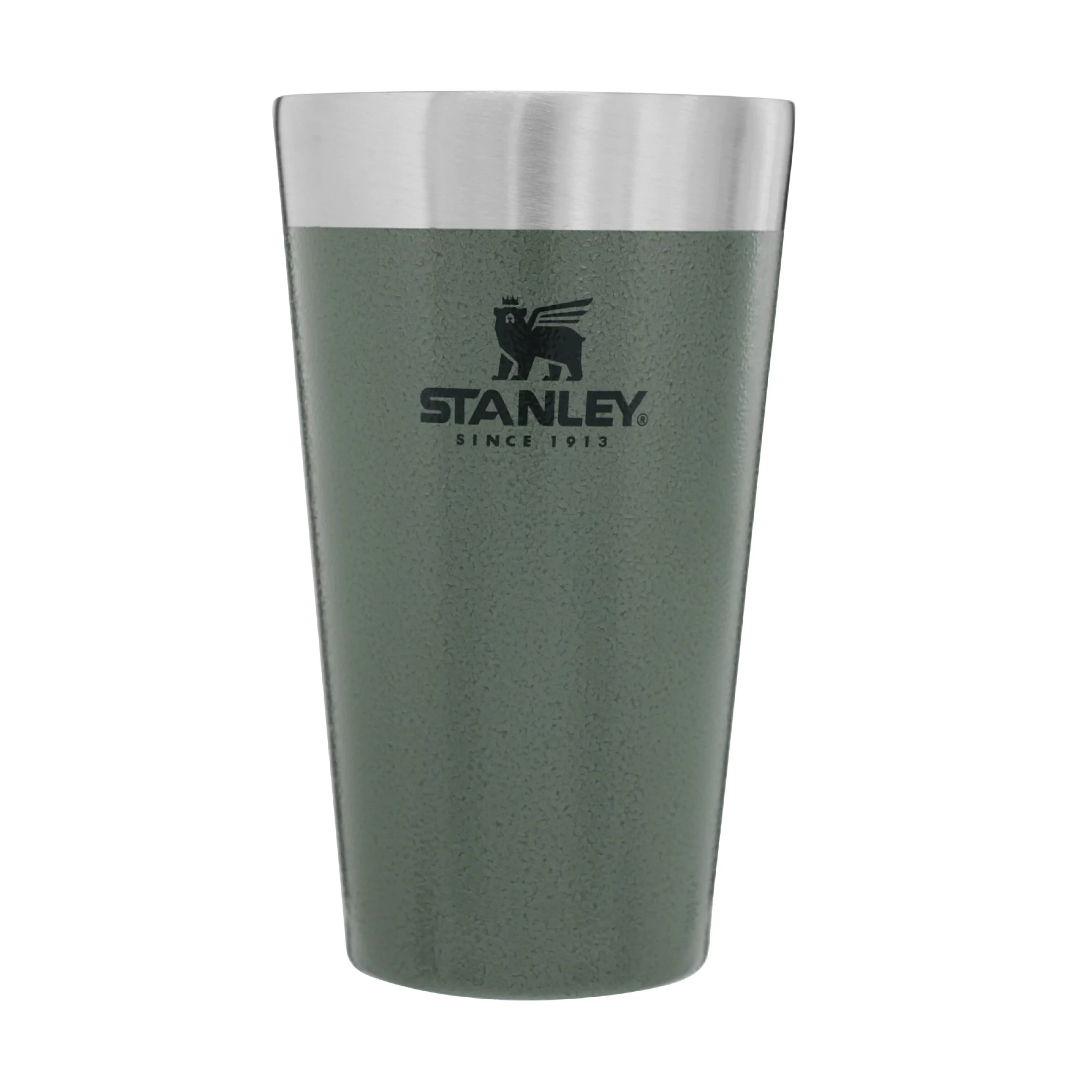 ├登山樂┤ 美國 Stanley 冒險系列 真空不銹鋼 品脫杯 0.47L / 錘紋綠 10-02282-160