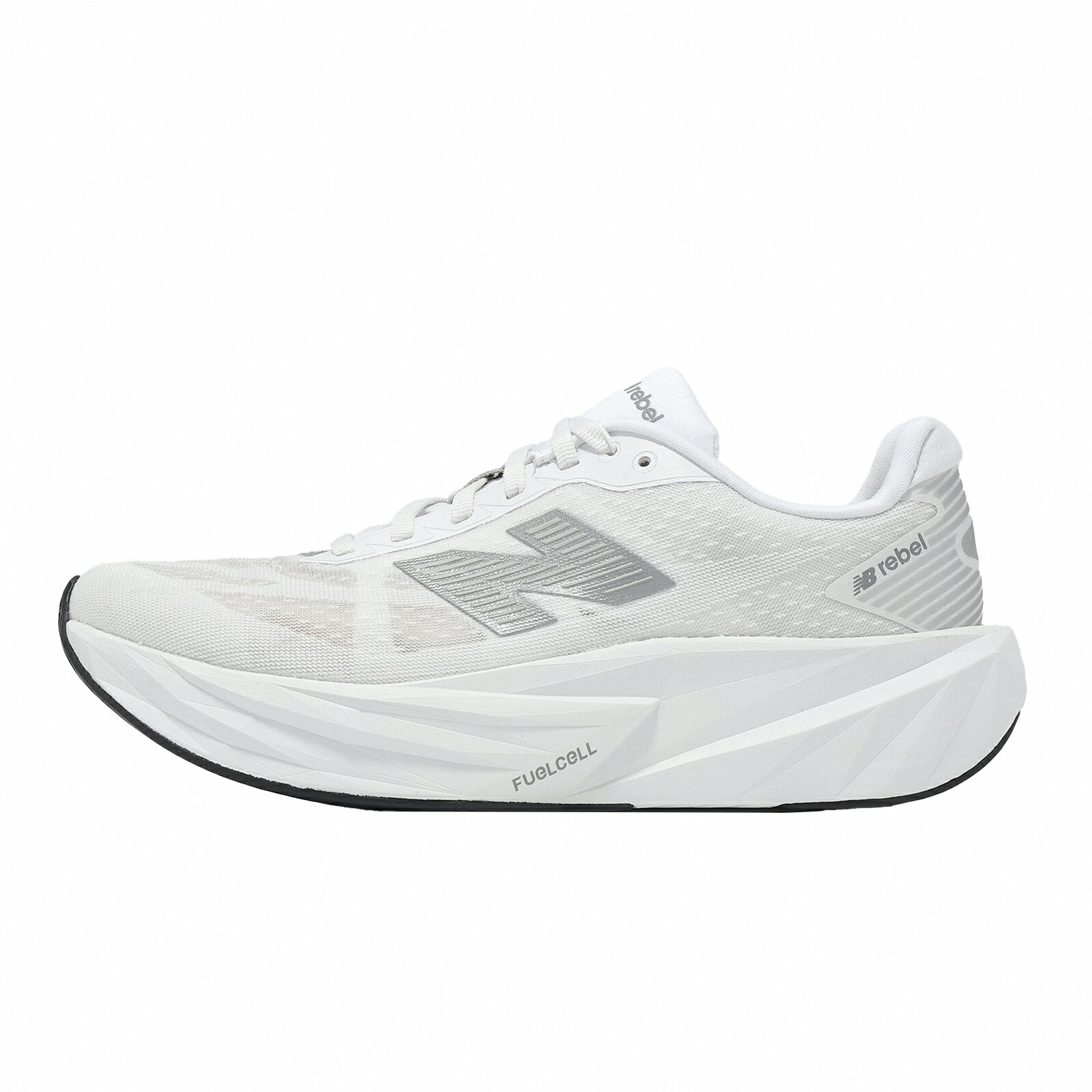 New Balance NB 競速跑鞋 FuelCell Rebel V5 D 寬楦 女鞋 亞麻 灰質 推進 支撐 運動鞋