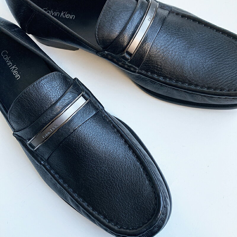 Calvin klein leopard on sale loafers