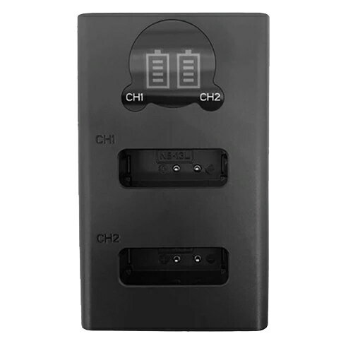 EC數位 ROWA 樂華 LCD 顯示雙槽充電器 FOR CANON NB-13L 雙充 Micro Type-C