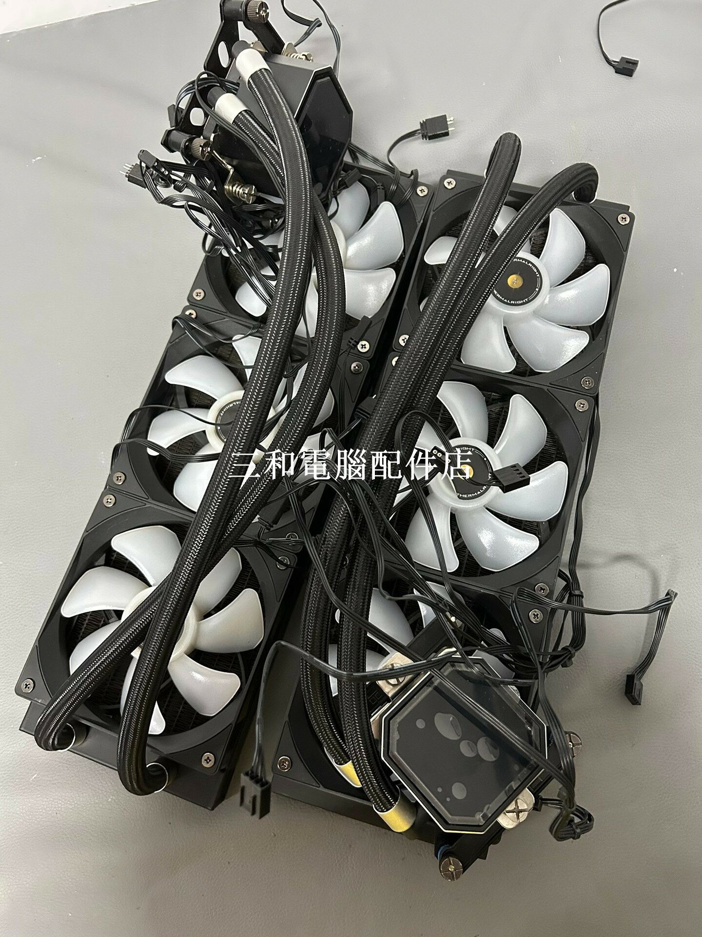 利民 YFFP360 水冷 散熱器 1700 扣具 14900KF 適用 高效能 CPU 拆機 二手 成色佳 實拍