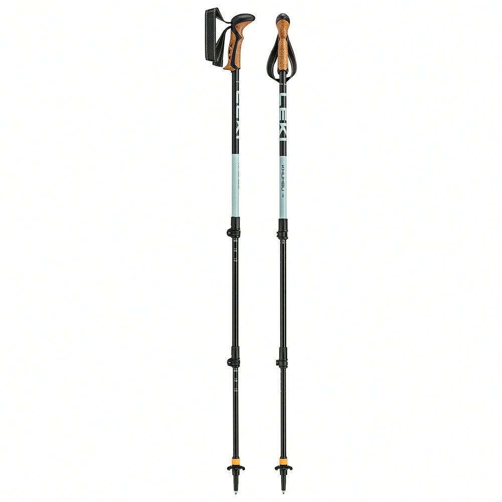 ├登山樂┤德國 LEKI Khumbu AS 軟木握把鋁合金快扣避震登山杖 110-145cm 1對 65620261
