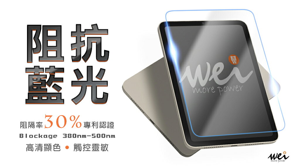 膜力威 專利 抗藍光 藍光 玻璃貼 螢幕貼 保護貼 iPad Pro 10.2 10.5 11 12.9 mini 4