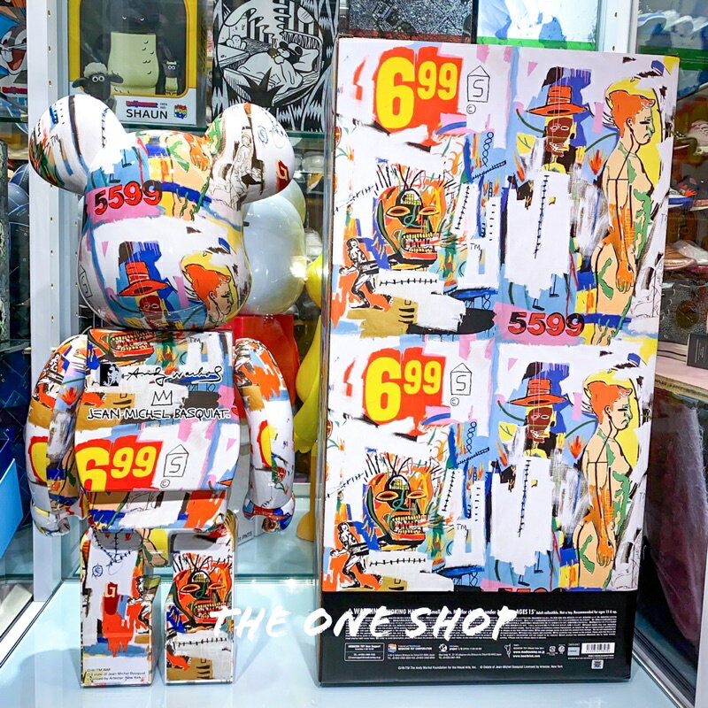 TheOneShop BE@RBRICK ANDY WARHOL BASQUIAT 4 安迪沃荷巴斯奇亞巴安巴