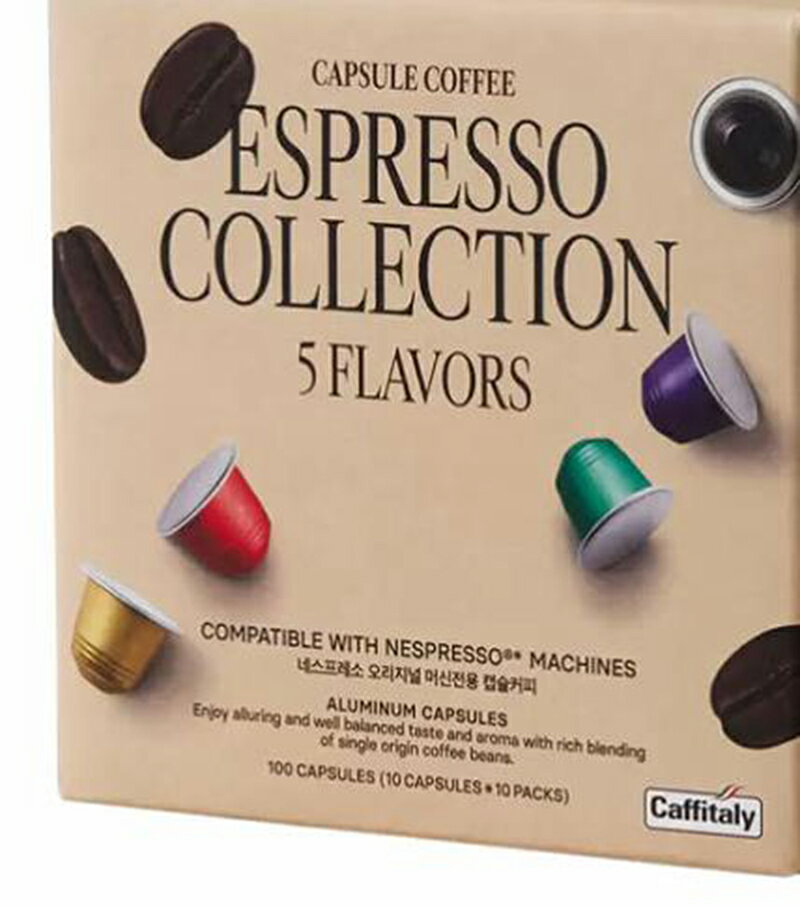 [COSCO代購4] C139643 CAFFITALY 咖啡膠囊組100顆 適用NESPRESSO咖啡機