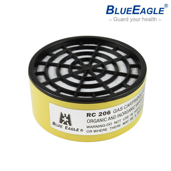 藍鷹牌 澳規酸性濾毒罐 1個 適用NP-305、NP-306防毒口罩 RC-206
