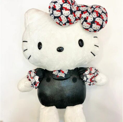 【震撼精品百貨】Hello Kitty 凱蒂貓~日本SANRIO三麗鷗 KITTY絨毛玩偶娃娃-COOL白*14522