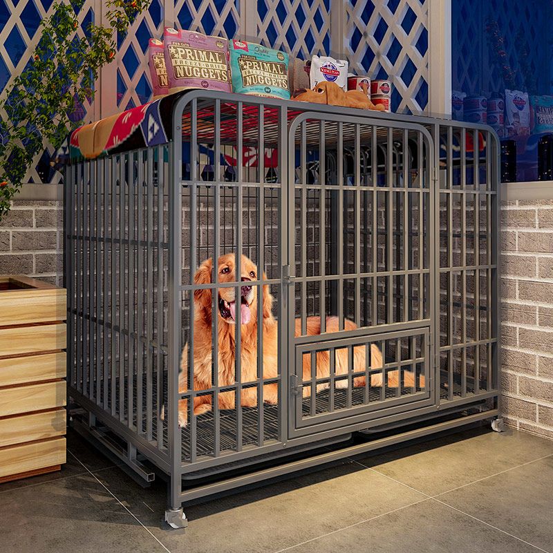 免運 狗籠 狗籠子中大型犬室內帶廁所分離寵物金毛拉布拉多家用狗狗圍欄柵欄 可開發票
