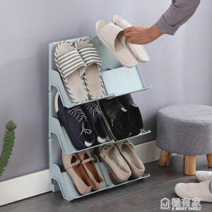 鞋架子家用室內好看多層防塵收納神器無門實木家用簡易布藝鞋櫃