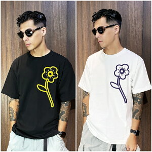 美國百分百【全新真品】KENZO 高田賢三 T恤 上衣 短袖 T-shirt logo 短T 黑色/白色 CJ23