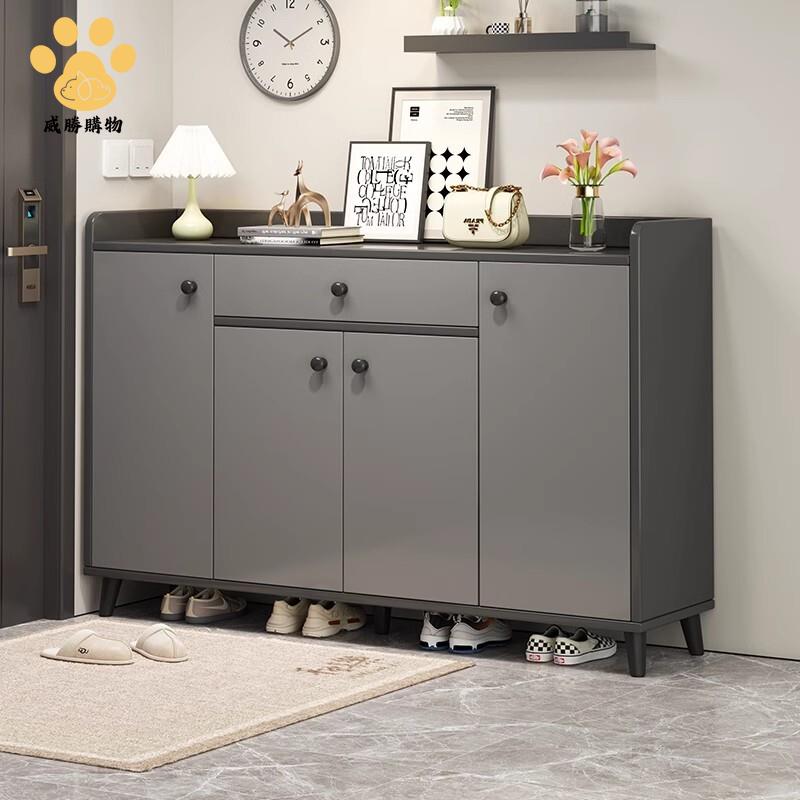 免運 快速發貨 入戶鞋櫃 家用門口新款2025爆款收納一體儲物櫃 室內靠墻玄關櫃 鞋架【WS103】