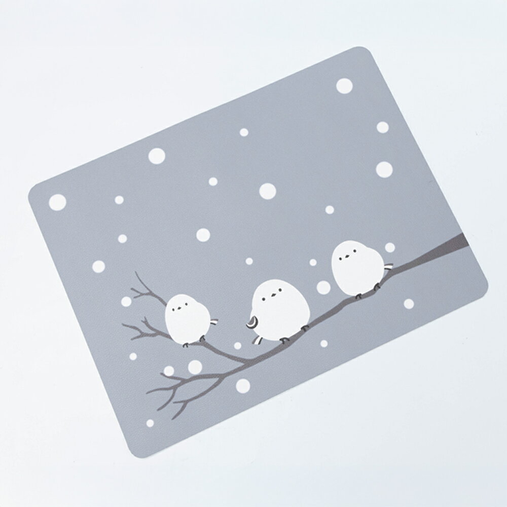 【DECO HOME商品】PVC午餐墊 長尾山雀 SHIMAENAGA GY(DH) NITORI宜得利家居