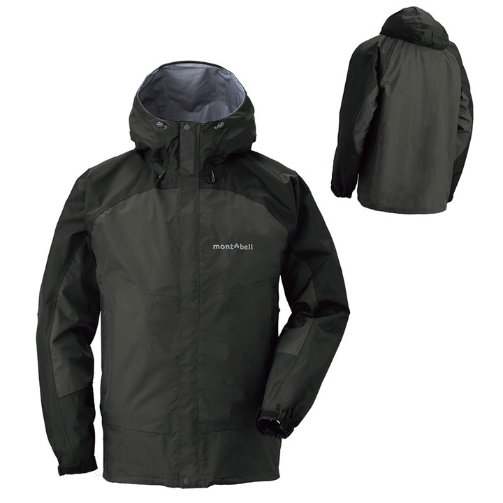 【【蘋果戶外】】mont-bell 1128344 黑 日本 男 防水透氣外套 類Gore-tex 防水外套 雨衣 風衣 風雨衣