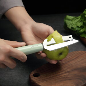 不銹鋼削皮刀刮皮器家用多功能水果刀削蘋果器菠蘿刀土豆削皮神器
