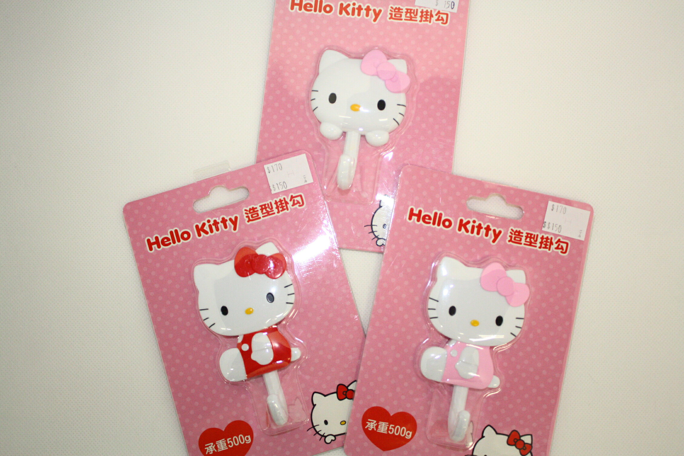 Hello Kitty 立體 造型 掛勾 側坐 大臉 三麗鷗 凱蒂貓 KT T0001 209 - T0001 211