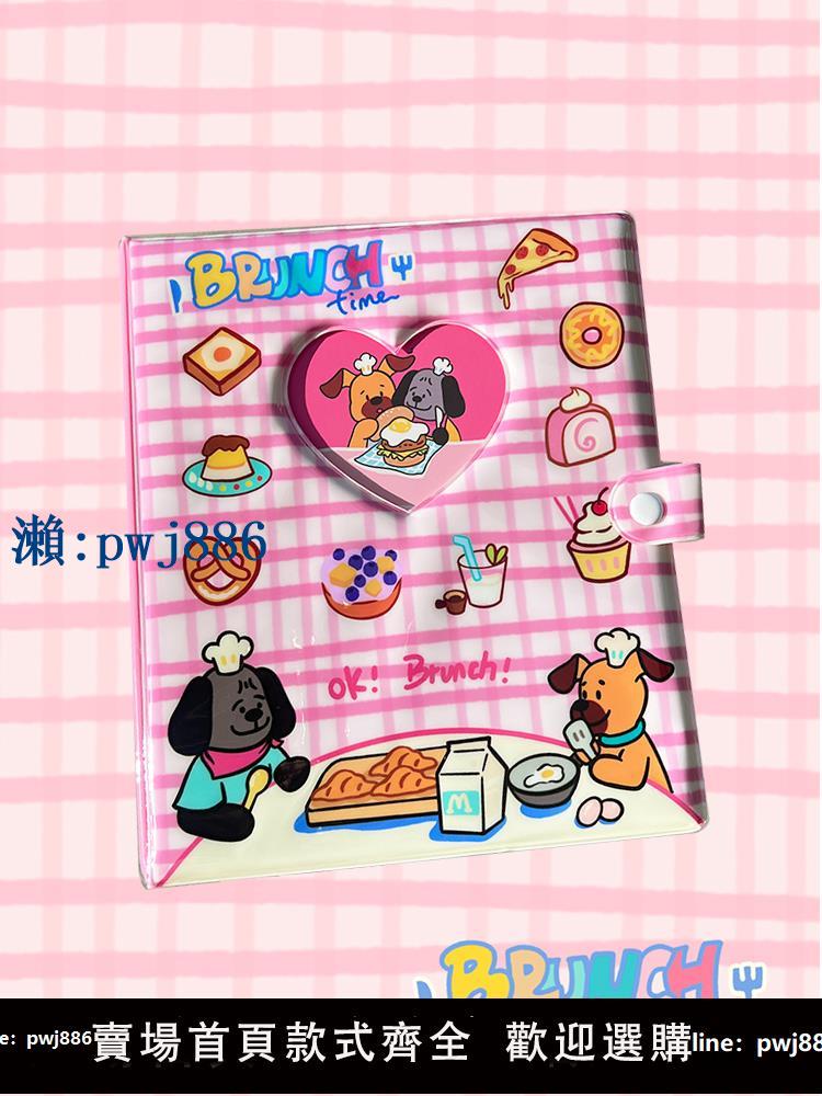 【物美價廉】鍋仔丁【大A5活頁相簿】6孔brunch主題原創mini拍立得sqwide通用