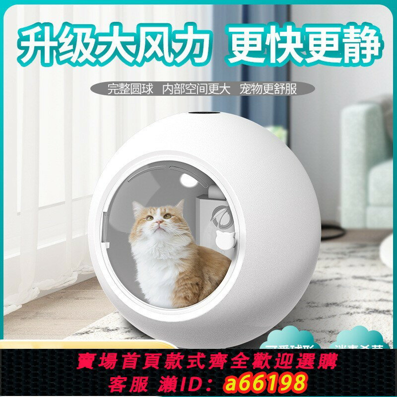 【臺灣公司 可開發票】110V寵物烘乾箱出口臺灣美國日本全自動烘乾機貓咪狗狗洗澡吹風機