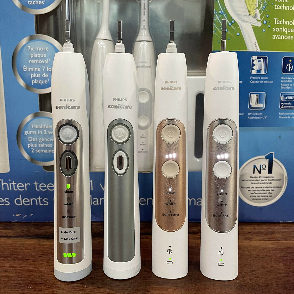 【現貨】飛利浦電動牙刷瑕疵品成人HX6930/6980/HX751軟毛充電家用