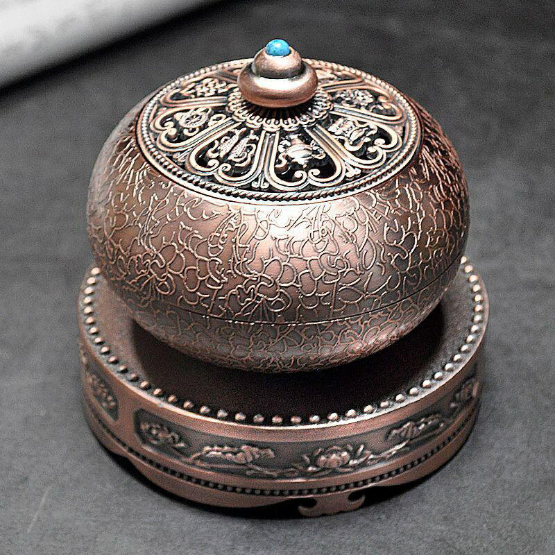 香爐 熏香爐 塔香爐 盤香爐 香篆爐 綫香爐 插香爐 傢用室內檀香八寶八吉祥香薰爐傢居飾品茶道香道擺件沉盤香爐 FK