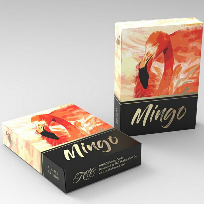 匯奇卡通藝術潮流創意花切撲克牌 Mingo v2 火烈鳥 TCC撲克