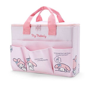 真愛日本 美樂蒂 兔子 多功能 收納箱 手提箱 L 衣物箱 手提袋 整理袋 禮物 ID32