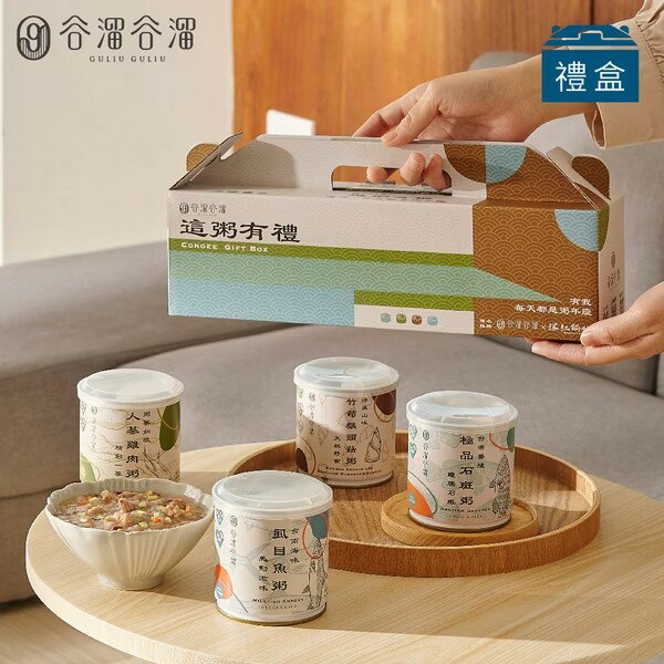 谷溜谷溜 這粥有禮-四種口味(禮盒裝)