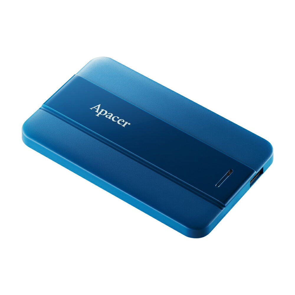 Apacer 宇瞻 AC237 1TB USB3.2 Gen1 2.5吋防護型行動硬碟-藍