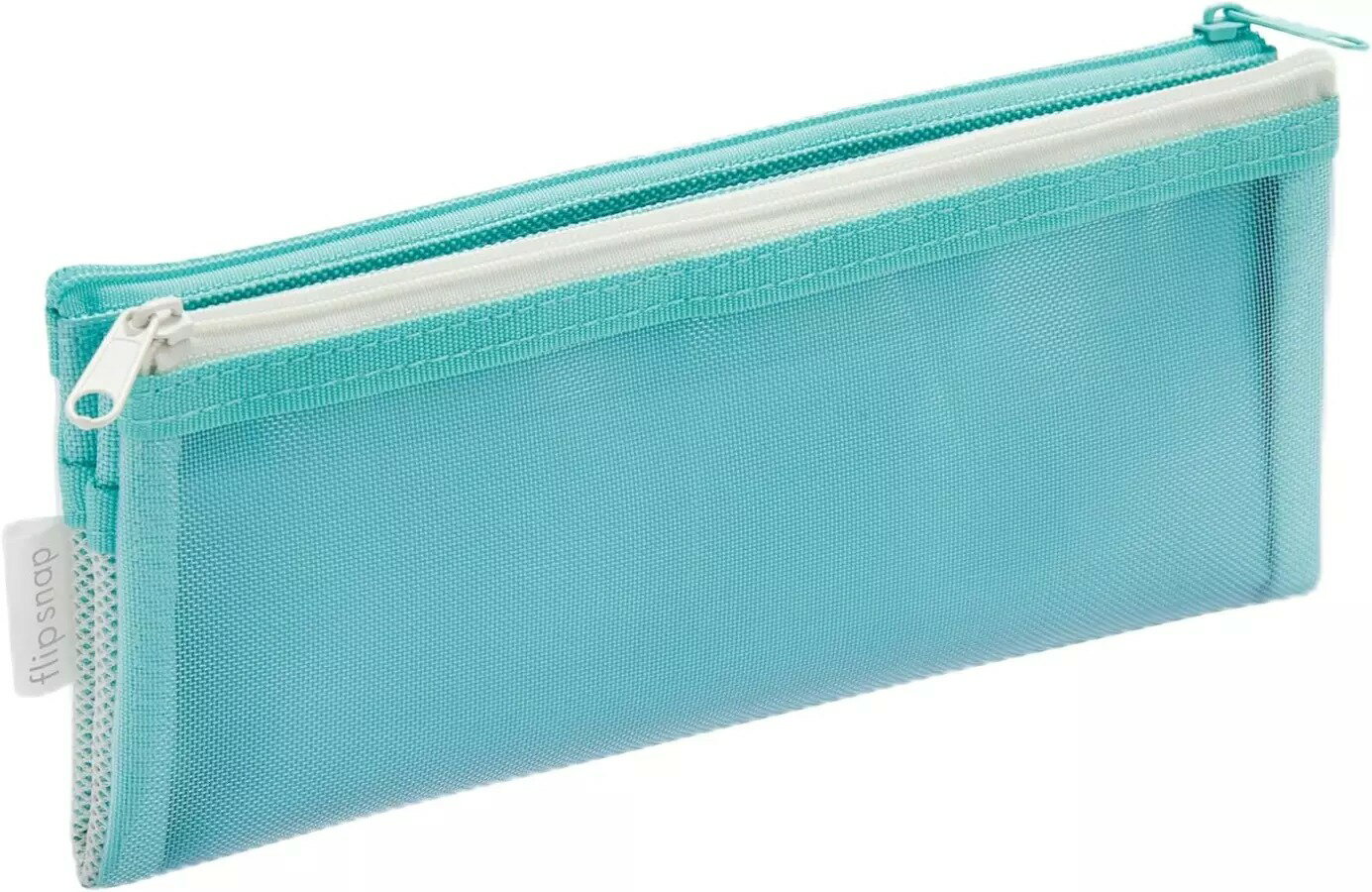 【日本Raymay】網狀筆袋 鉛筆盒 可折疊 雙拉鍊 FY1236 5