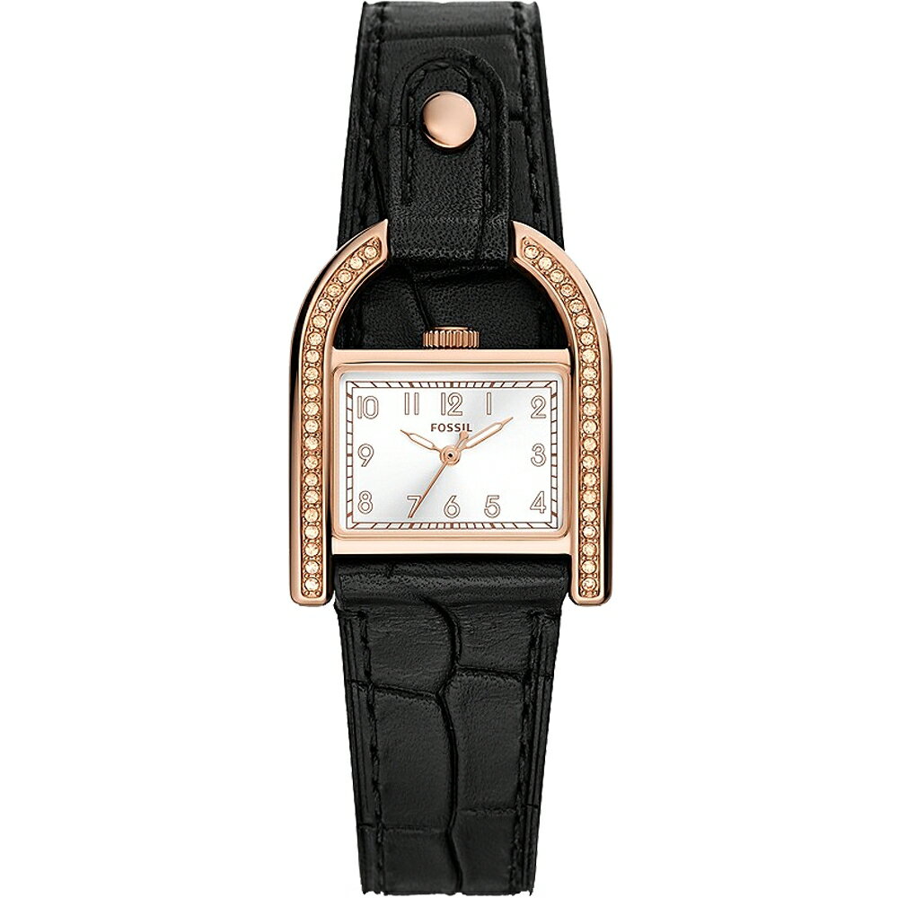 送禮首選★FOSSIL Harwell 復古時尚大三針女錶 週年慶送禮首選-28mm ES5263  附提袋【全館滿額折價★APP下單點數4倍送】線上購買享_實體門市同步服務