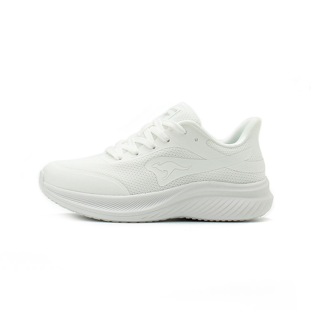 KANGAROOS RUN LUNAR 寬楦輕量運動跑鞋 白 KW61619 女鞋 治裝激推