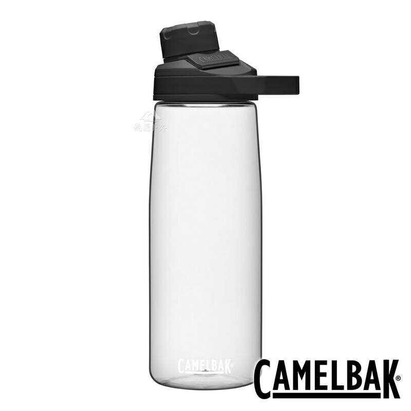 【CAMELBAK 】CHUTE MAG 戶外運動水瓶 750ml-晶透白 RENEW 2470101075