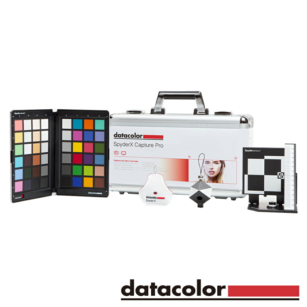 限時★.. Datacolor SpyderX CAPTURE PRO 數位影像螢幕校正器 專業套組 移焦 校準 校色公司貨【夏日限時 全館點數5倍送】