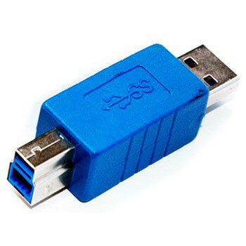 fujiei USB 3.0 A公轉B公轉接頭 支援5Gbps