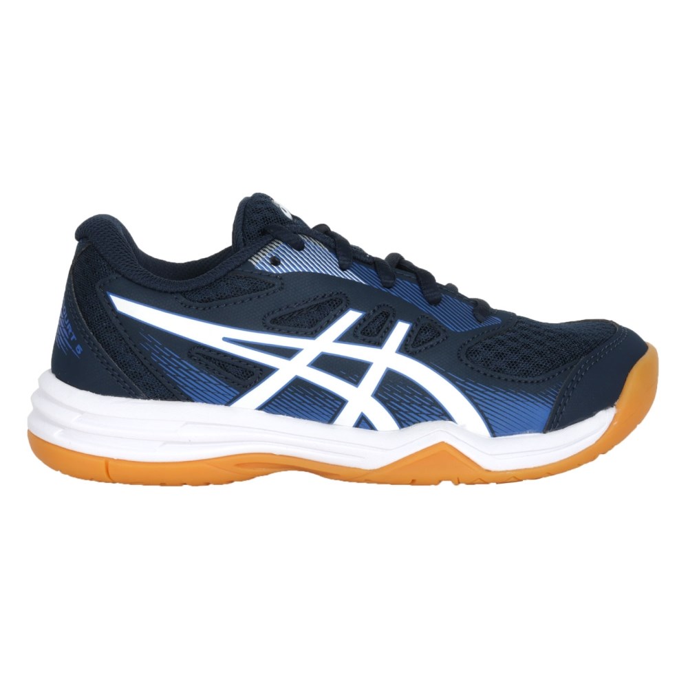 ASICS UPCOURT 5 GS 男女童排羽球鞋(免運 羽毛球 亞瑟士「1074A039-403」≡排汗專家≡