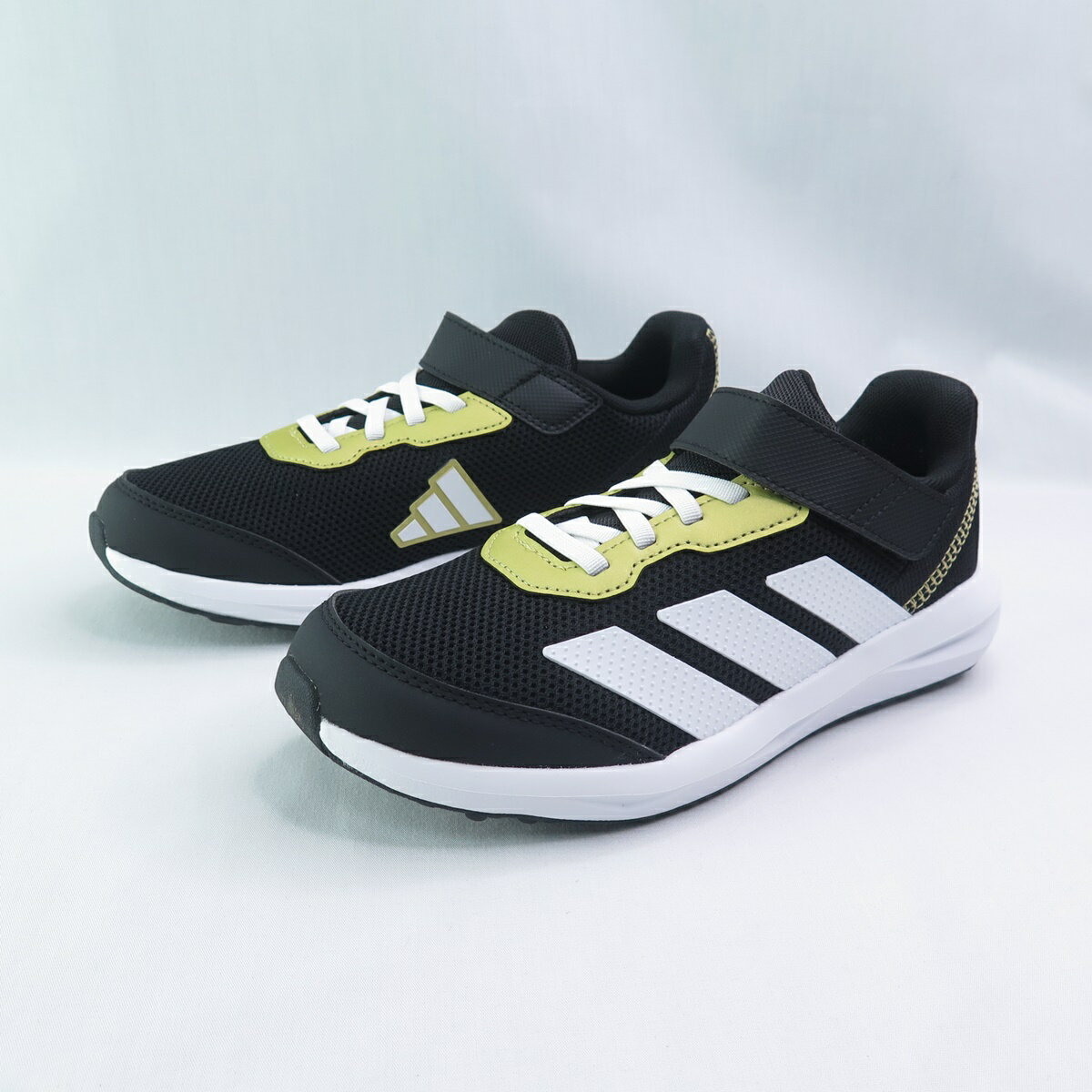 adidas JQ2555 FAITO EL K 中大童 運動鞋 黑白金【iSport愛運動】