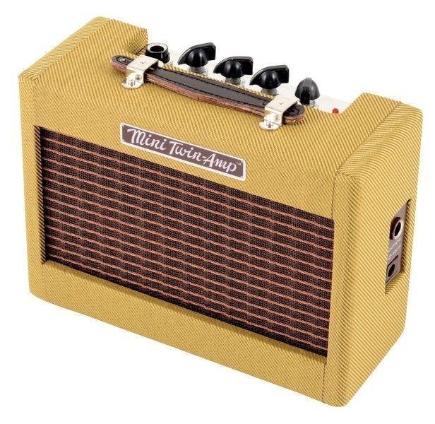 免運費 Fender MINI 57 TWIN-AMP 電吉他迷你小音箱 9V電池/變壓器供電【唐尼樂器】