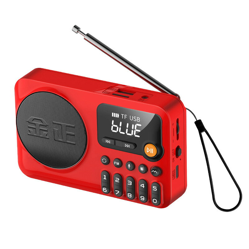 【定時關機】藍牙音樂播放器 MP3錄音機 充電音樂機 支援插卡 標準3.5mm 聲控唱歌機