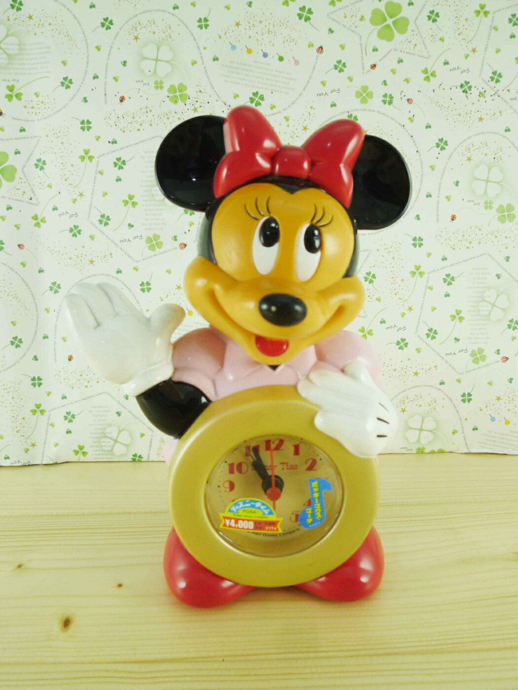 【震撼精品百貨】Micky Mouse 米奇/米妮 米妮鬧鐘-站姿造型 震撼日式精品百貨