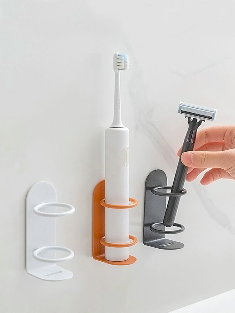 電動牙刷置物架免打孔壁掛式牙刷架支架衛生間牙刷掛架電動牙刷架