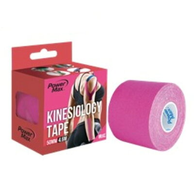 Power Max 給力貼 運動貼布-桃紅色 5cmX4.6m (單卷)【杏一】